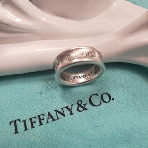 Tiffany 925 Silver vintage chunky ring